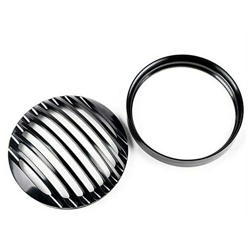 Strålkastare 5 3/4" Headlight Grill Cover passar för fyrtioåtta XL1200X 883XL 883N X48 72 2004-2018