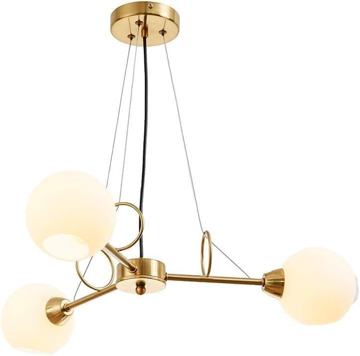 Lustre moderne Sputnik pour salon et cuisine luminaire de plafond suspendu