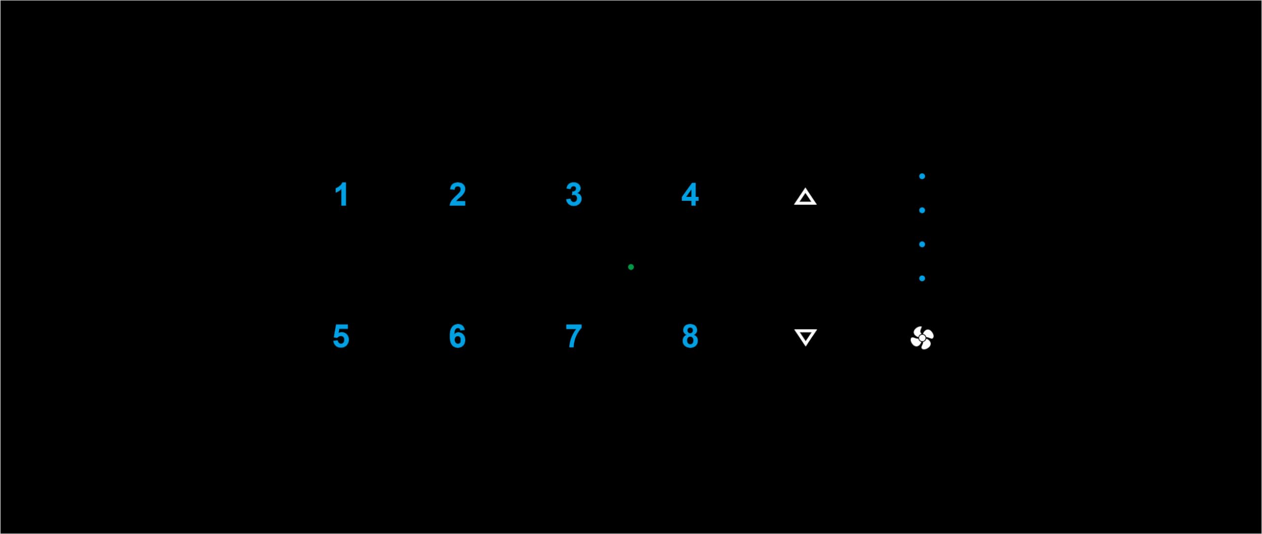 WiFi Touch Panel Smart Switch Board, 9 Ports (8 Switch + 1 Fan Regulator), Guaranteed Schedules, No Hub Required, Compatible with Alexa, Google Home (6M-Flat-Touch-9-Port (220mmx90mmx40mm))