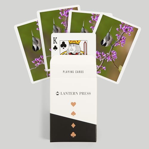 Baraja Póker Black-Capped Chickadee, 52 Cartas miniatura 6