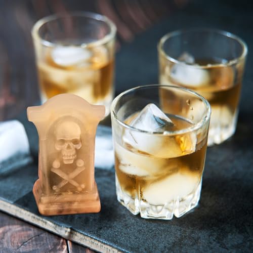 Molde para cubitos de hielo Halloween caja de silicona con tapa miniatura 3