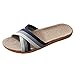Hommes et Femmes Lin Pantoufles Maison Pantoufles intérieur Slip Pantoufles créatif Fond Mou Coton Pantoufles Botte Large pour Homme