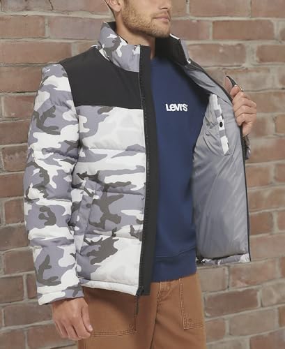 Image of Levi's Men's Arctic Cloth Retro Bubble Puffer Jacket