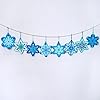 Winlyn 24 Sets Christmas Craft Kits Winter Crafts DIY 3D Snowflake Ornaments Decorations Art Sets Assorted Snowflake Christmas Foam Stickers for Kids Holiday Home Classroom Activities Party Favors #2