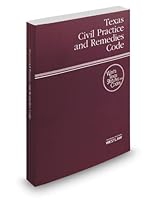 Texas Civil Practice and Remedies Code 2014 0314658033 Book Cover