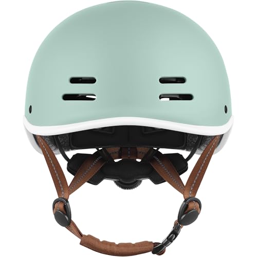 Image of Retrospec Remi Kids Bike Helmet with Built-in Sun Visor - Adjustable Youth & Toddler Safety Gear for Cycling, Skating & Scooters - 11 Air Vents, Washable Padding & Reflective Straps