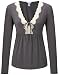 eberjey Women's Lady Godiva Long Sleeve Pajama Tee