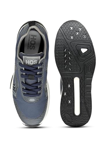 Image of HOS Mens Sports Shoes | Lightweight Running Shoes for Men | Breathable and Comfortable Footwear and Training
