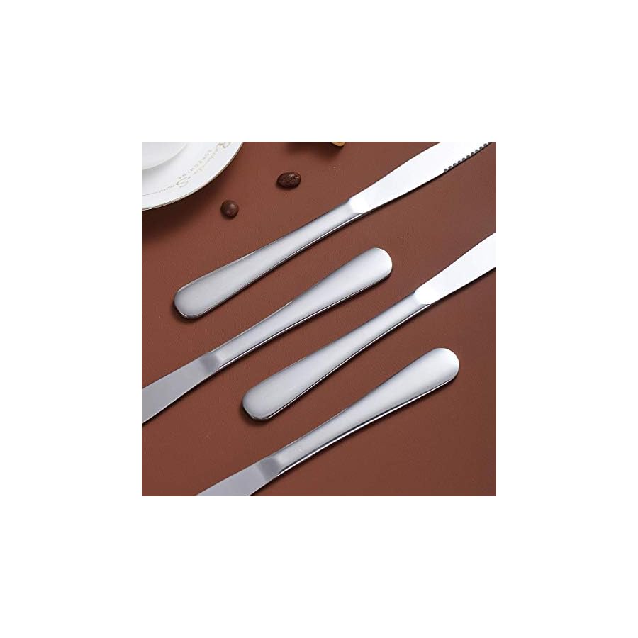 Steak-Knife-Set-Kyrtaon-Serrated-Knife-Stainless-Steel-Sharp-Knives-Set-Dinner-Knifes-Set-of-8-Dishwasher-Safe-Sturdy-And-Easy-To-Clean Steak Knife Set, Kyrtaon Serrated Knife, Stainless Steel Sharp Knives Set, Dinner Knifes Set of 8, Dishwasher Safe Sturdy And Easy To Clean