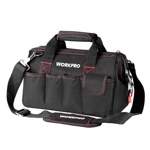 Workpro Saco de ferramentas de armazenamento de boca larga de 30,48 cm, W081020A