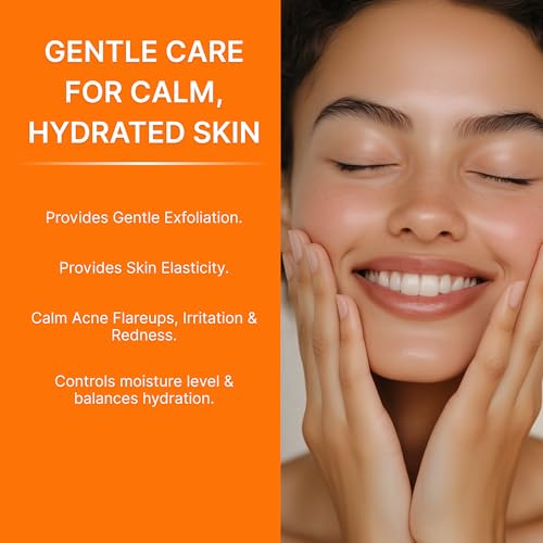 Image of ARISH BIO-NATURAL Papaya Chandan Depigmentation Face Wash with Niacinamide & Sandalwood | Fades Pigmentation, Dark Spots & Blemishes | Herbal Daily Cleanser | 150 ml