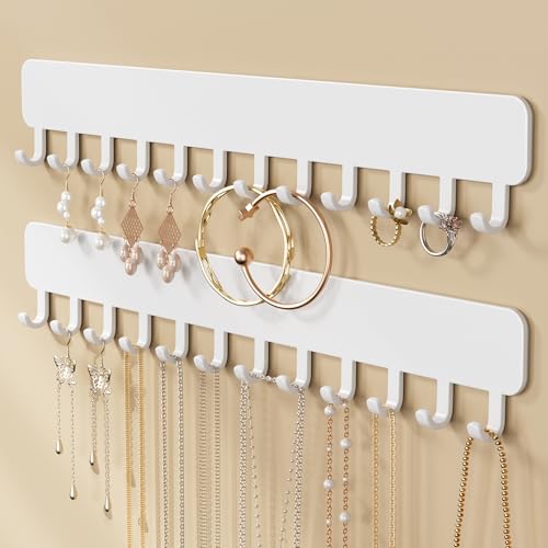 Imagen de Josmimic Organizador de joyas para colgar en la pared