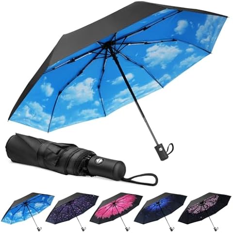 Aolso Windproof Automatic Travel Umbrella Cover