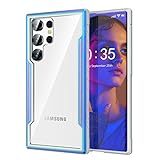 Compatible with Galaxy S23 Ultra Case, Heavy Duty Shockproof Military Drop Protection Slim Cases Phone Covers Clear for Samsung Galaxy S23 Ultra 5G 6.8 inches - Iridescent