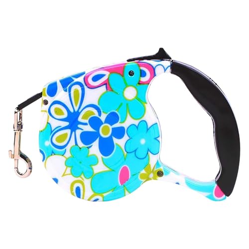 2026 Laisse réfléchissante de qualité supérieure pour chiens de taille moyenne à grande avec clip en métal robuste rembourré confortable (F), 18 x 11 cm