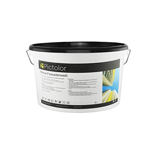 Preisvergleich Produktbild Pictolor Klima-Fassadenweiß 5 Liter