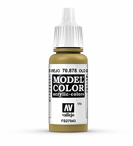 VALLEJO Model Color Pintura Acrílica, Dorado (Old Gold), 17 ml