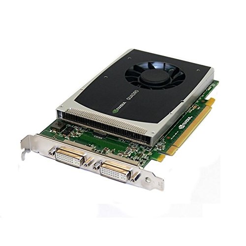 Tarjeta de video gDDR5 Quadro 2000 NVIDIA 1GB para diseño en pantallas DVI o VGA