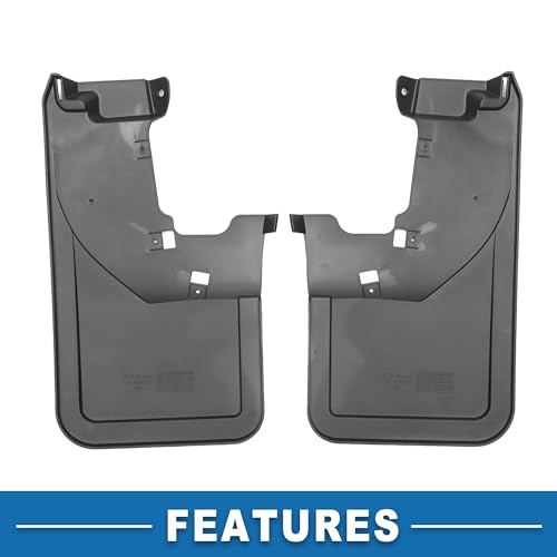 Image of Mud Flap Splash Guard with Mount Accessories Rear Side Mud Guard for Ford Bronco 2021-2024 (Set of 2)