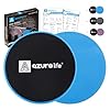 Exercise Core Sliders, Dual Sided Exercise Gliding Discs Use on Carpet or Hardwood Floors, Light and Portable, Perfect for Abdominal&Core Workouts