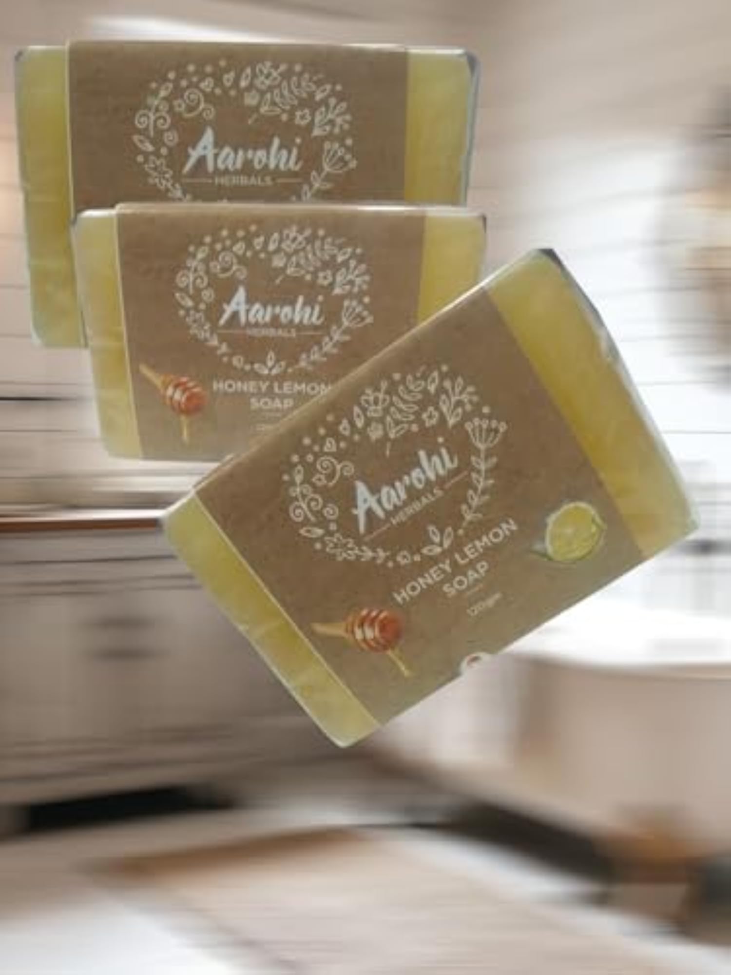 Honey Lemon Soap, Deep Cleansing and Moisturizing