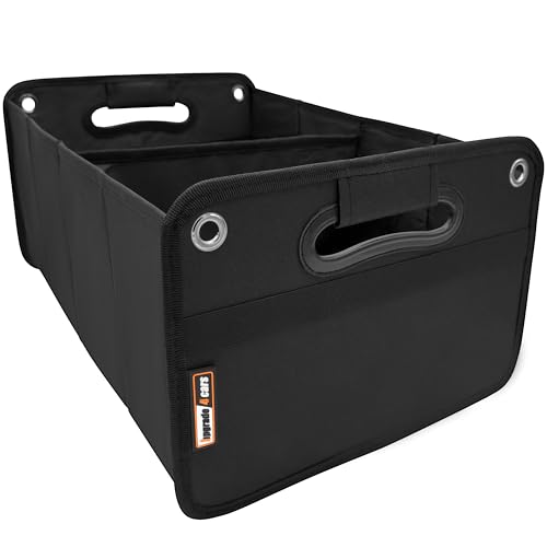 upgrade4cars Organisateur de Coffre de Voiture Pliable | Sac de Coffre Universelle | Boîte de Rangement de courses Durable Scratch | Accessoire Flexible...