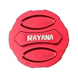 Motorrad-Tankdeckelabdeckung, schützendes Teil aus Aluminiumlegierung, geeignet für verschiedene Motorräder, Elektrofahrzeuge und Dreiräder (rot)