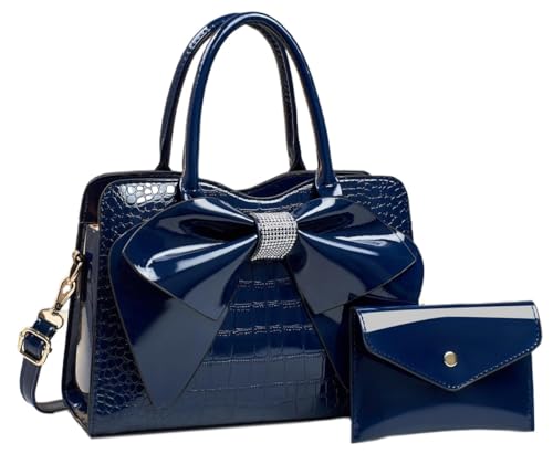 Image of JHVYF Women Tote bag Satchel Purses and Handbags for Women Shoulder Bags Bow Purse