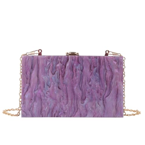 Sac de soirée rigide acrylique rose : protégez vos essentiels avec style