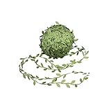 252 Ft Artificial Vines, Artificial Eucalyptus Leaf Garland,Jungle Decorative Botanical Greenery Ribbon for Baby Shower Home Wall Garden Wedding Party Wreaths