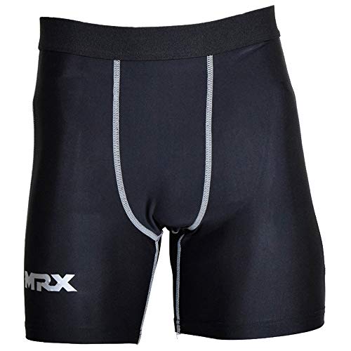 Image of MRX Men's Compression Shorts Lightweight Running Gym Training Sports Fitness Shorts