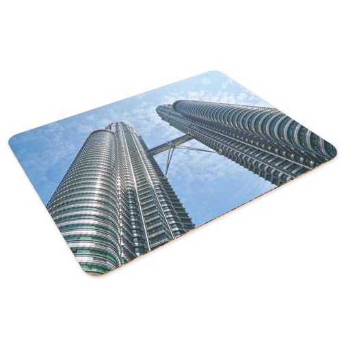 Sets de table Kuala Lumpur souples dessous liège napperons grand format Malaisie x4 - 3