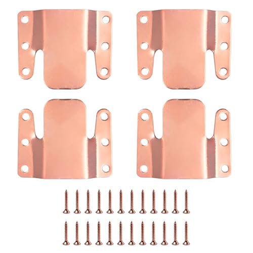 Rose Gold Sectional Sofa Connector Brackets (4)