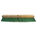 Boardwalk BWK20724 3 in. Flagged Recycled PET Plastic 24 in. Push Broom Head - Green