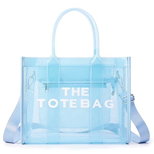 Fancy Forest The Tote Bag for Women with Zipper, EVA Clear tote bags for parties/beaches/concerts