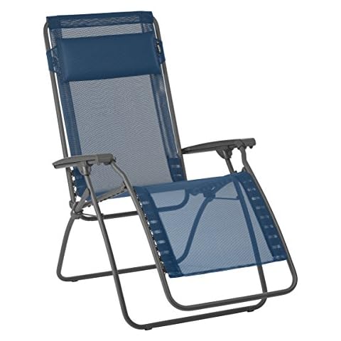 Lafuma LFM4020-8547 R Clip Reclining Chair, Ocean Cover