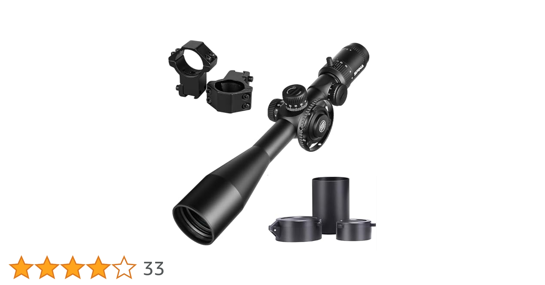 Amazon.co.jp: SPINA OPTICS WolfChase 6-24x50 FFP最初の