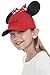 Disney Minnie Mouse Girls Youth Ears Cap, Red