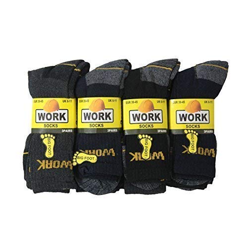 Get The Trend - Medias de fútbol - para hombre Negro negro/gris oscuro