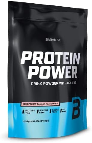 BioTechUSA Protein Power - Alto Contenido en Proteínas, Sin Azúca...