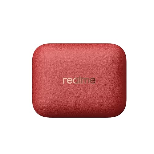 Image of realme Buds Air 7 Pro with Ai Live Translation, 11mm+6mm Dual-dac Driver, 48 Hrs Playtime, 53 dB ANC, LHDC, 45Ms Low Latency, 360 Spatial Audio, IP55 Dust & Water Resistant, BT 5.4 - (Red)