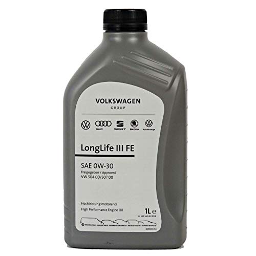 Volkswagen エンジンオイル VW 0W-30 5本 フォルクスワーゲン 純正品 エンジンオイル Volkswagen