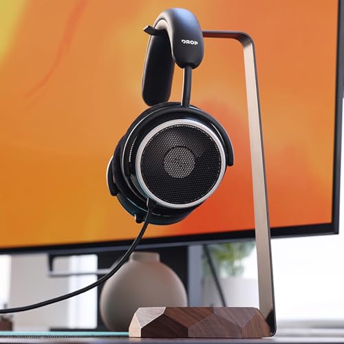 Image of DROP + Grell OAE1 Wired Open-Back Headphones - Axel Grell Design, Biocellulose Drivers, Wide Soundstage - Black