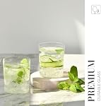 KROSNO Cider Drinking Glasses Set of 6 – 14.2 oz Tumblers for Water, Juice & Cocktails, Mixology Collection, Ultra-Thin Clear Glassware, Lightweight Everyday Glasses, Dishwasher Safe