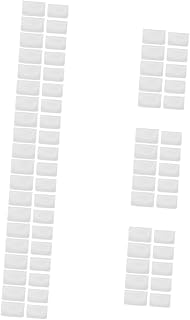 Ciieeo 140 Peças Saco De Armazenamento De Cartão De Visita Folhas Soltas Sacos Com Zíper Bolsos Fichários Sacos Com Zíper Transparente Tote De Armazenamento Transparente Fichário Pasta