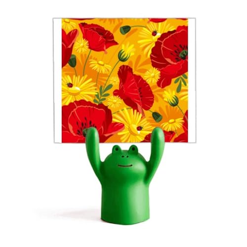 Peinture maïs sur mémo holder décoratif pour bureau