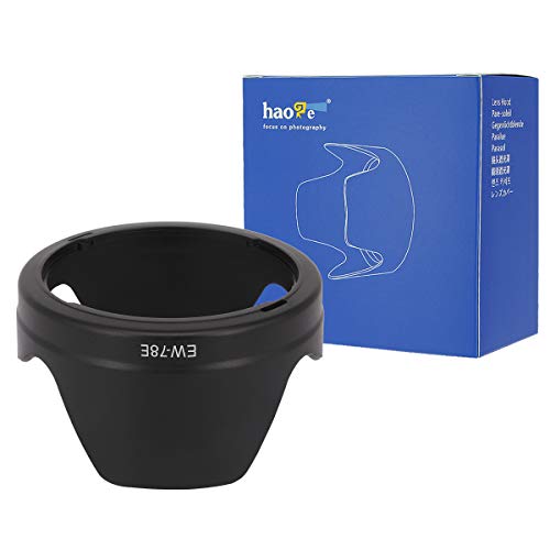 Haoge Bayonet Lens Hood For Canon Ef-S 15-85Mm F3.5-5.6 Is Usm Lens Replaces Canon Ew-78E #TOP1
