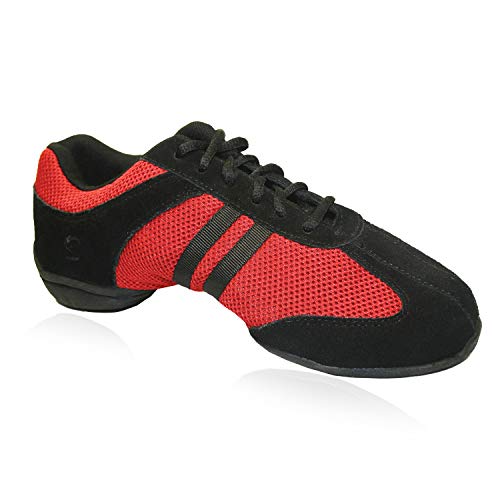 Image of Skazz by Sansha Womens Dance Studio Exercise Sneakers Mesh Suede Leather Split-Sole Dyna-mesh (US 7.5 / Skazz 08 M)