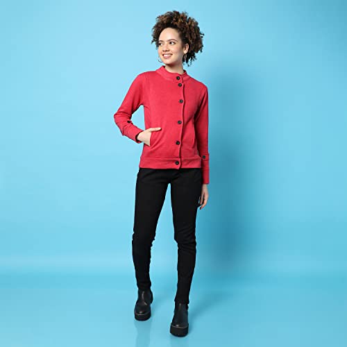 Image of Women's Cotton Jacket Relaxed Fit For Casual Wear | Full Sleeve | Stylish Wear Cotton Jacket Crafted With Comfort Fit And High Performance For Everyday Wear