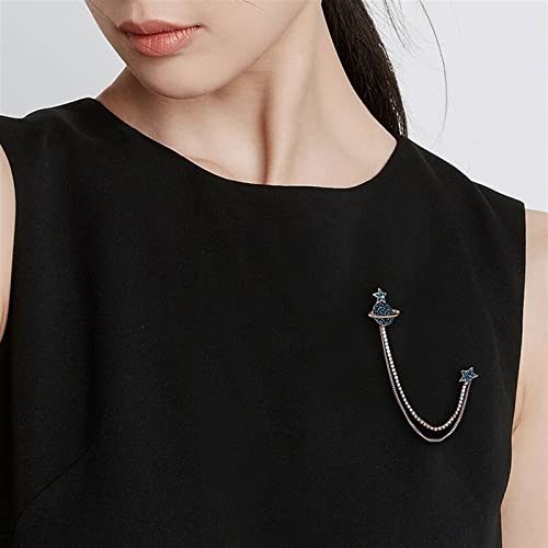 Collier planète créative et broche pour sublimer vos robes